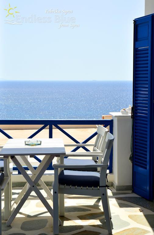 Endless Blue From Syros - Fabrika Resort House 1 Vári Dış mekan fotoğraf
